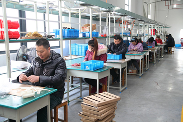 Ningbo Yuexiang Electric Appliance Co., Ltd. linha de produção do fabricante